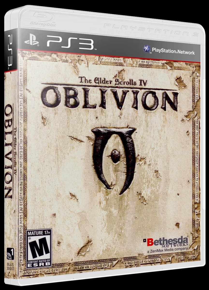 Elder Scrolls IV Oblivion box art