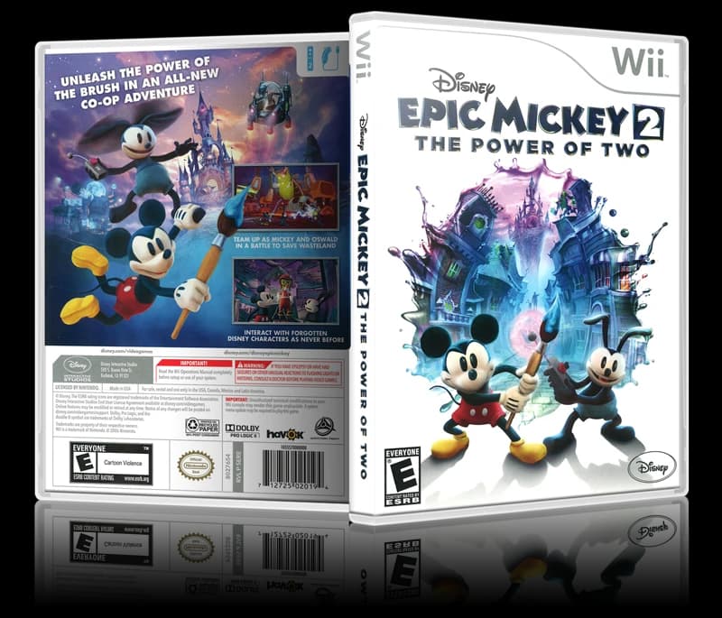 Epic Mickey 2: The Power of Two box art