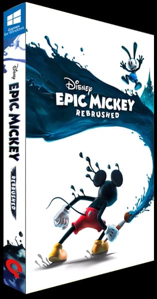 Epic Mickey: Rebrushed box art