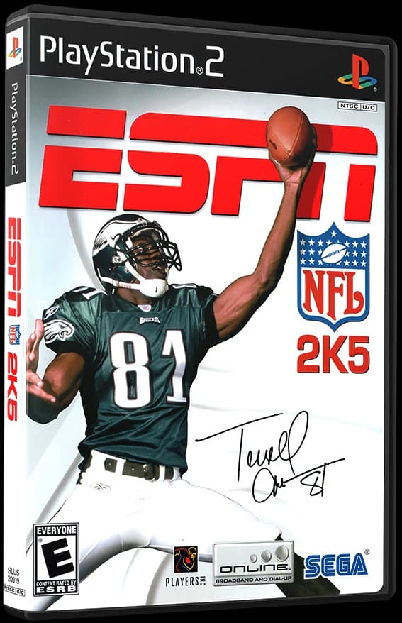 ESPN NFL 2K5 3D box (NA)