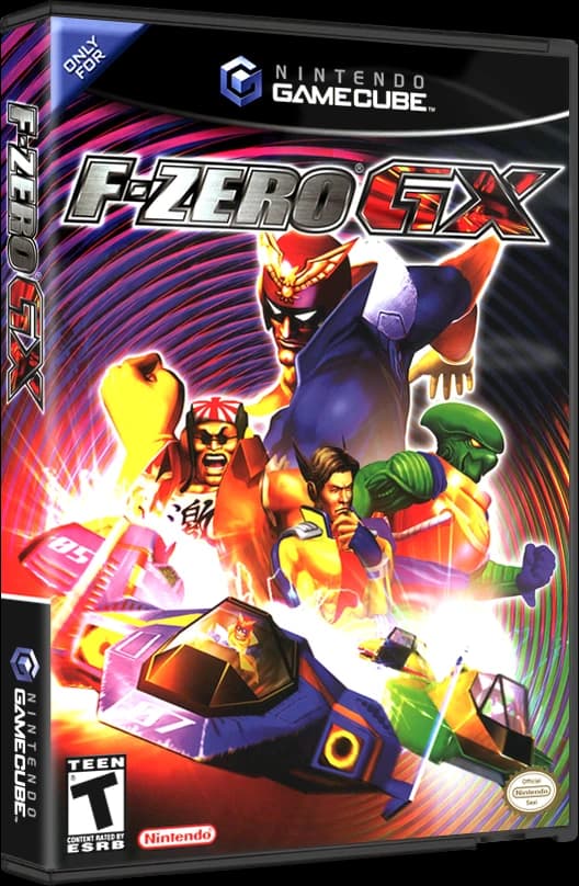 F-Zero GX 3D box (NA)