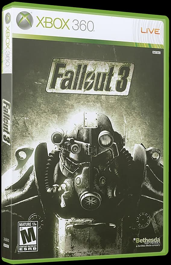 Fallout 3 3D box (NA)