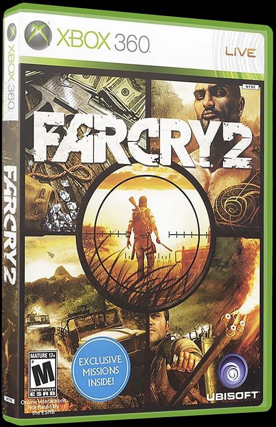 Far Cry 2 3D box (NA)