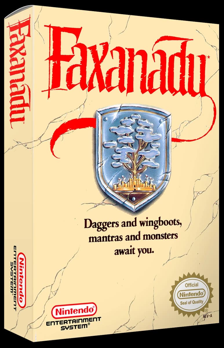 Faxanadu box art