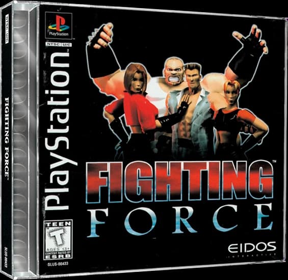 Fighting Force 3D box (NA)