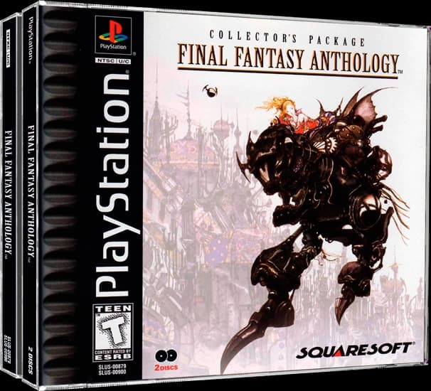 Final Fantasy Anthology 3D box (NA)