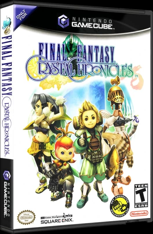 Final Fantasy Crystal Chronicles 3D box (NA)
