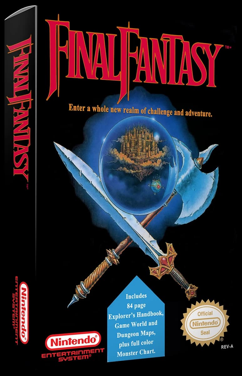 Final Fantasy 3D box (NA)
