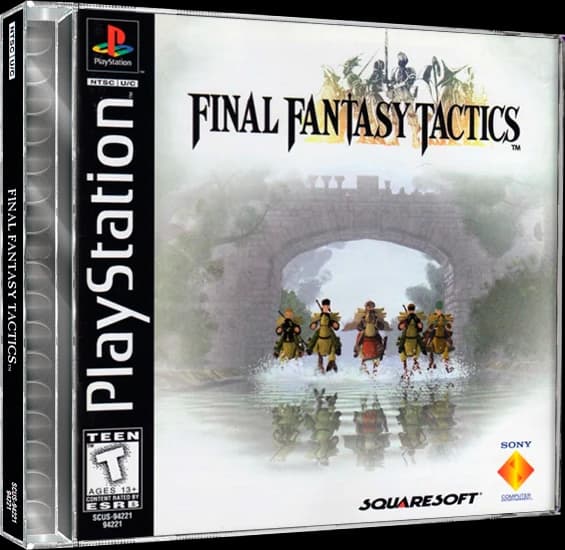 Final Fantasy Tactics 3D box (NA)