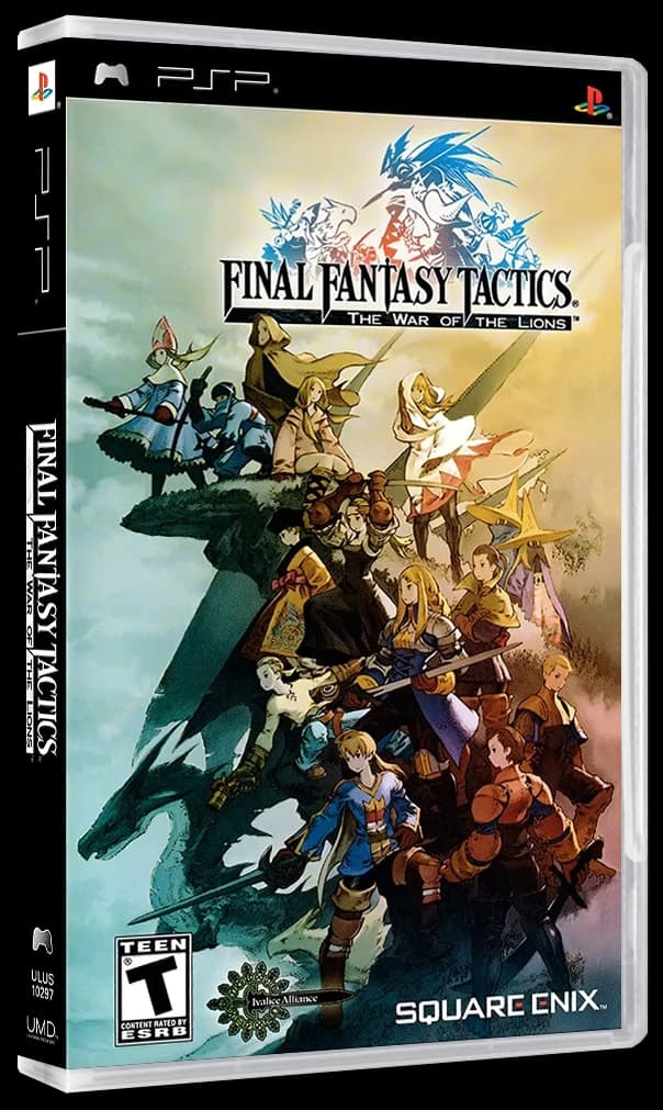 Final Fantasy Tactics: The War of the Lions box art