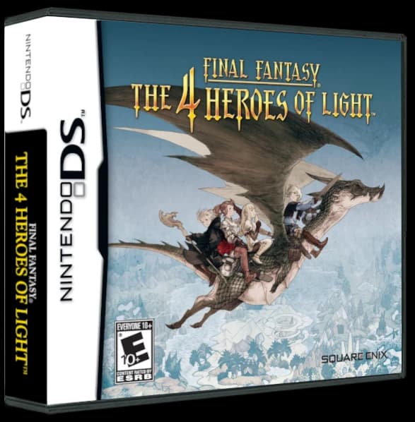 Final Fantasy: The 4 Heroes of Light box art
