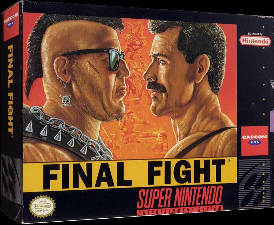 Final Fight 3D box (NA)