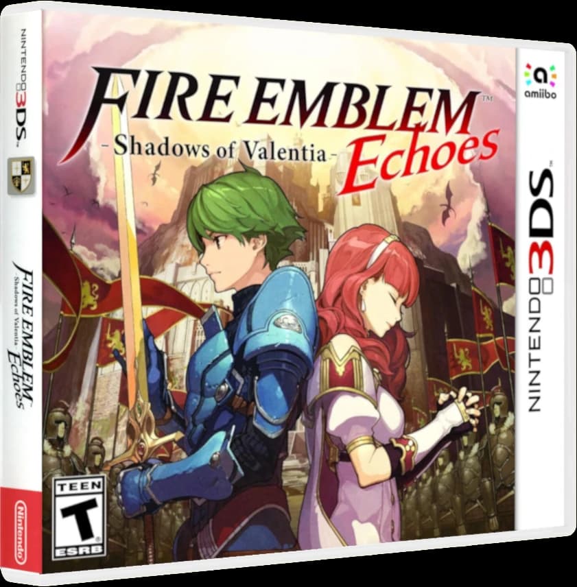Fire Emblem Echoes: Shadows of Valentia box art