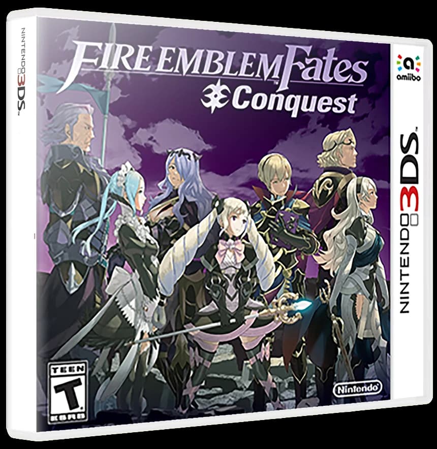 Fire Emblem Fates Conquest box art