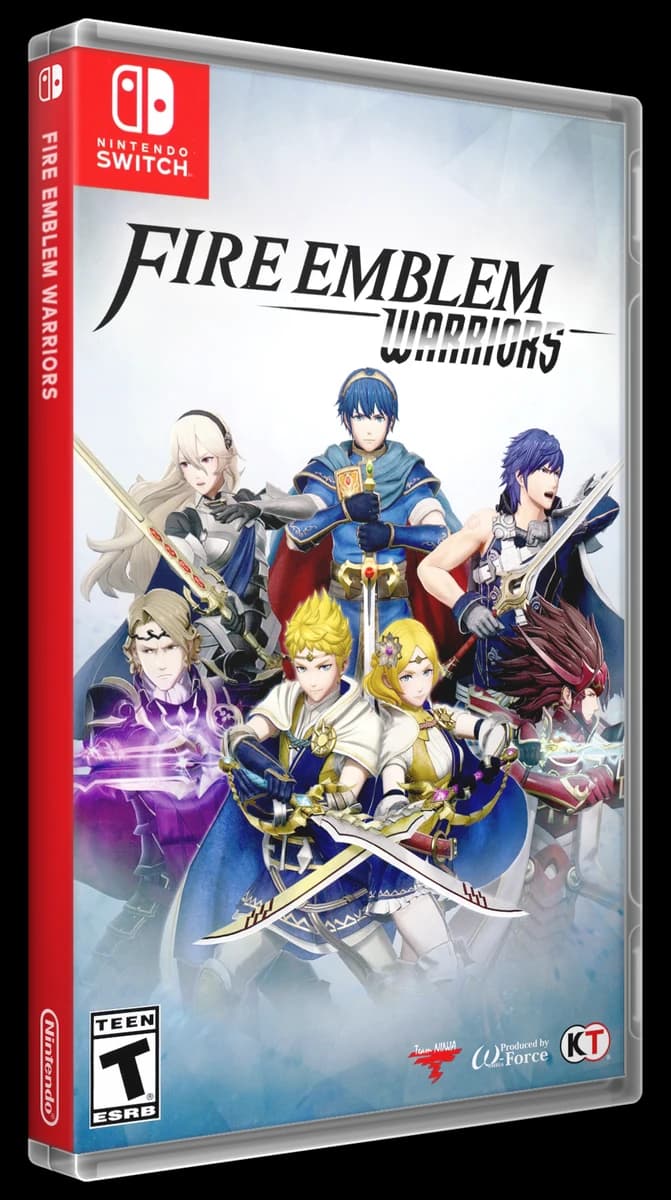Fire Emblem Warriors 3D box (NA)