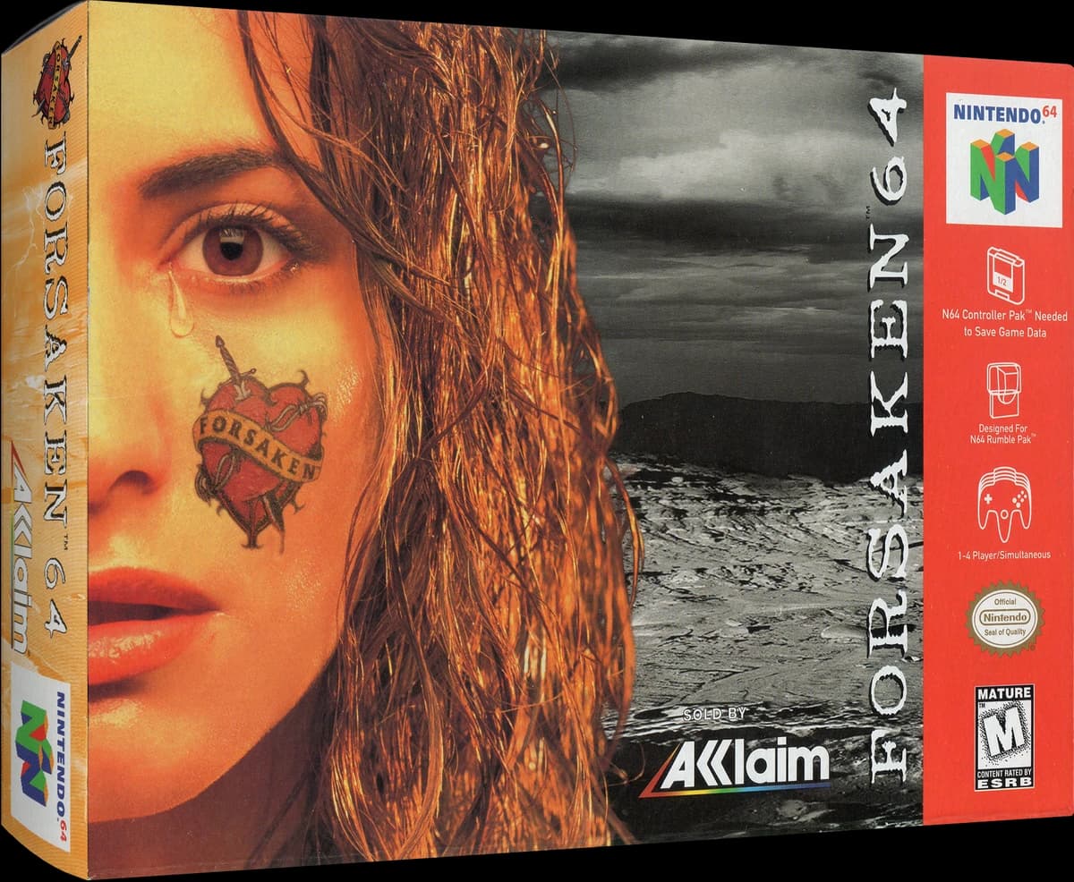 Forsaken 64 box art