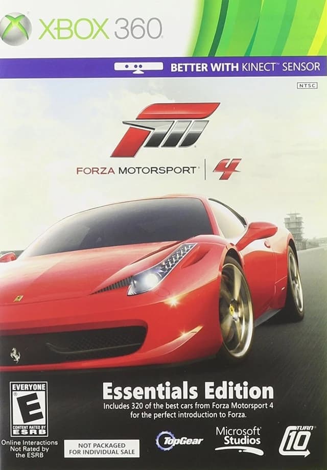 Forza Motorsport 4 Essentials Edition box art