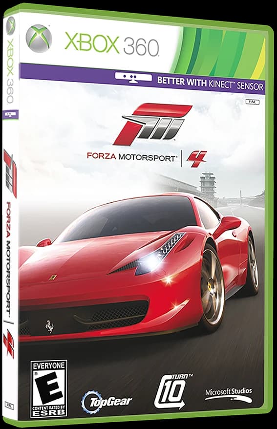 Forza Motorsport 4 box art