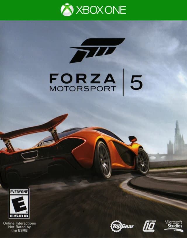 Forza Motorsport 5 box art