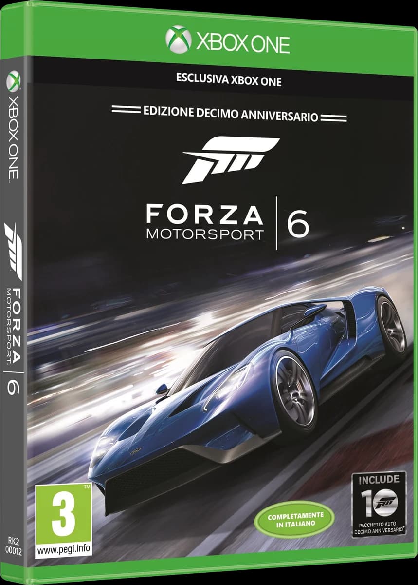 Forza Motorsport 6 box art