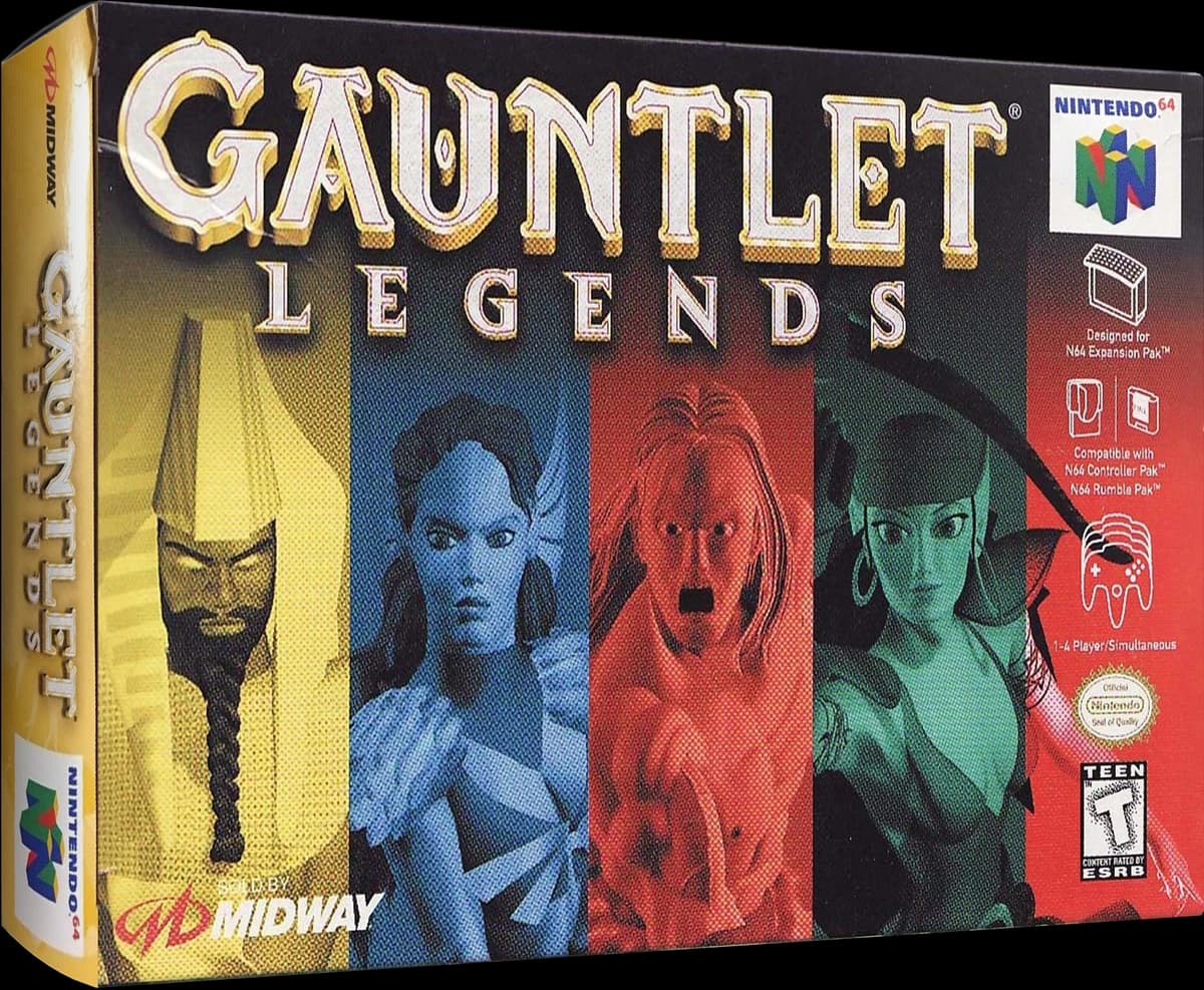 Gauntlet Legends box art