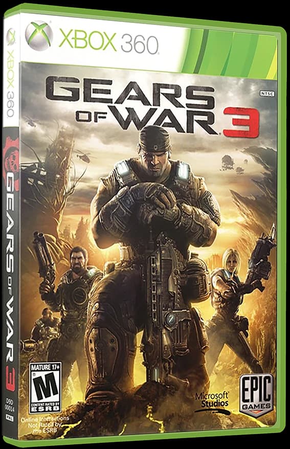 Gears of War 3 box art