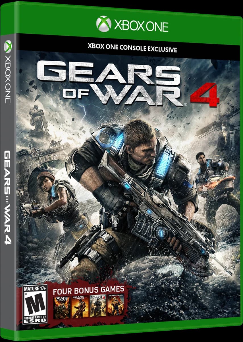 Gears of War 4 box art