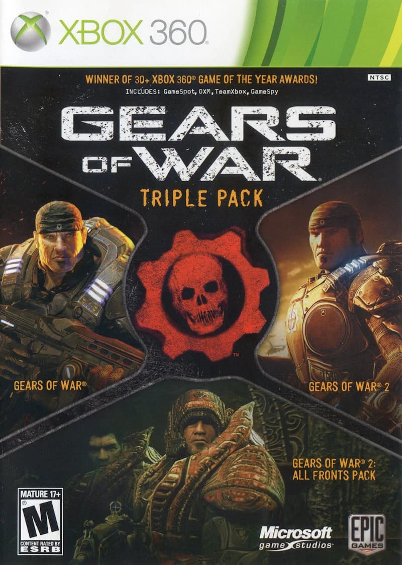 Gears of War Triple Pack box art
