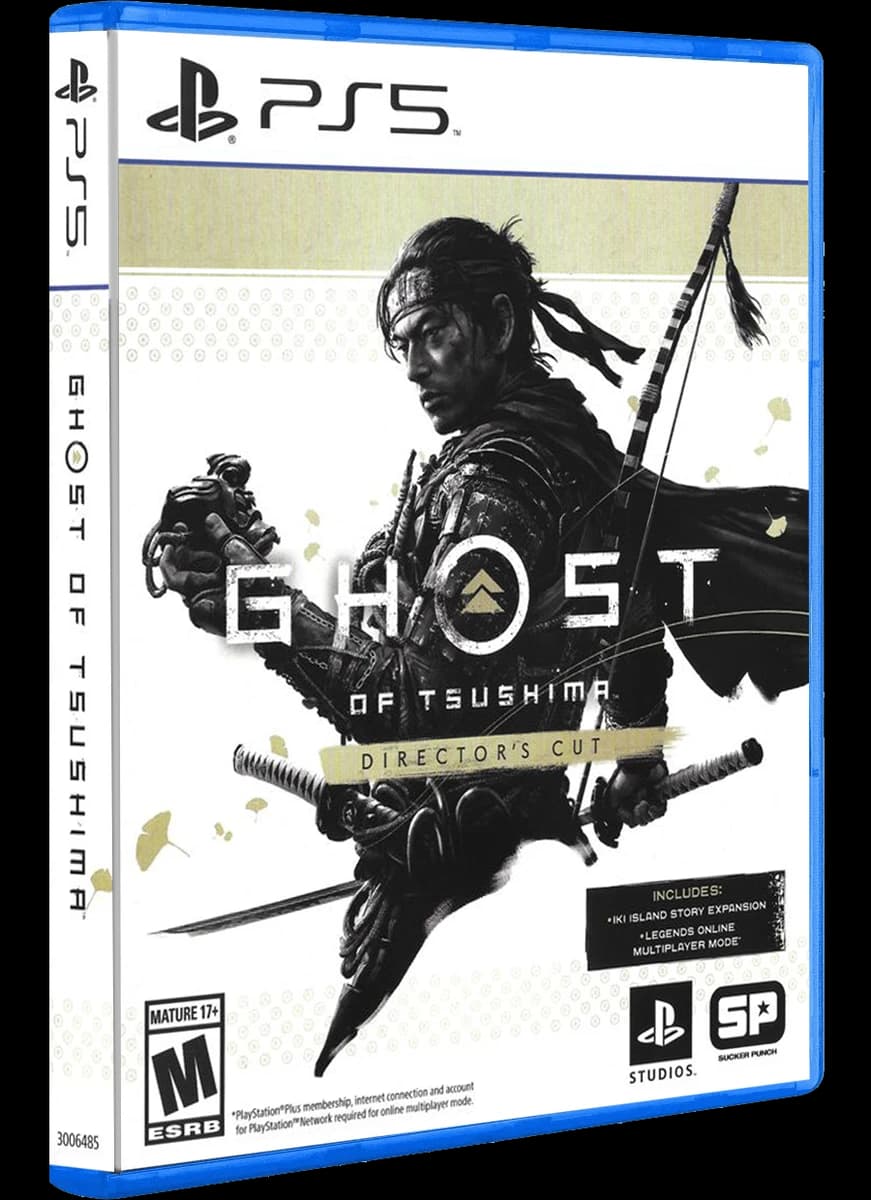 Ghost Of Tsushima: Director's Cut 3D box (NA)
