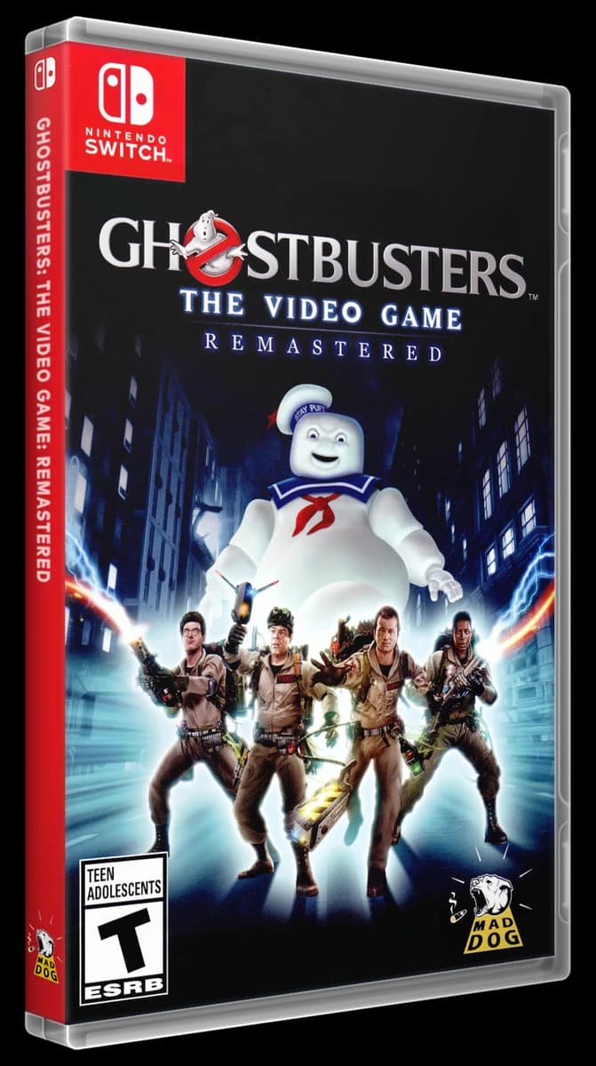 Ghostbusters: The Video Game Remastered box art
