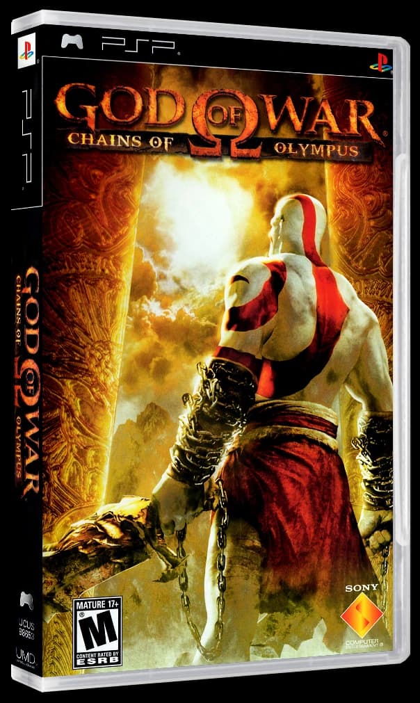 God of War Chains of Olympus box art