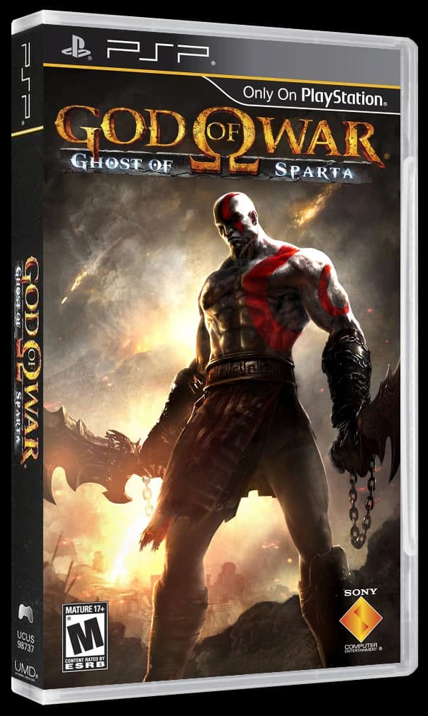 God of War: Ghost of Sparta 3D box (NA)