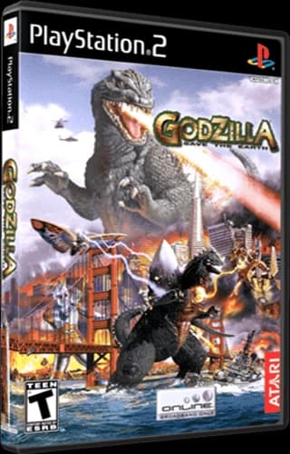 Godzilla Save the Earth 3D box (NA)