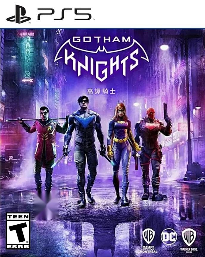 Gotham Knights box front (NA)