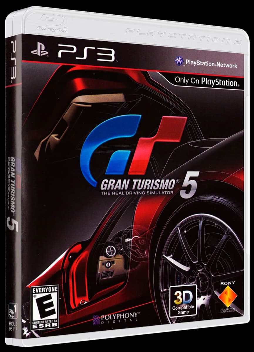 Gran Turismo 5 box art