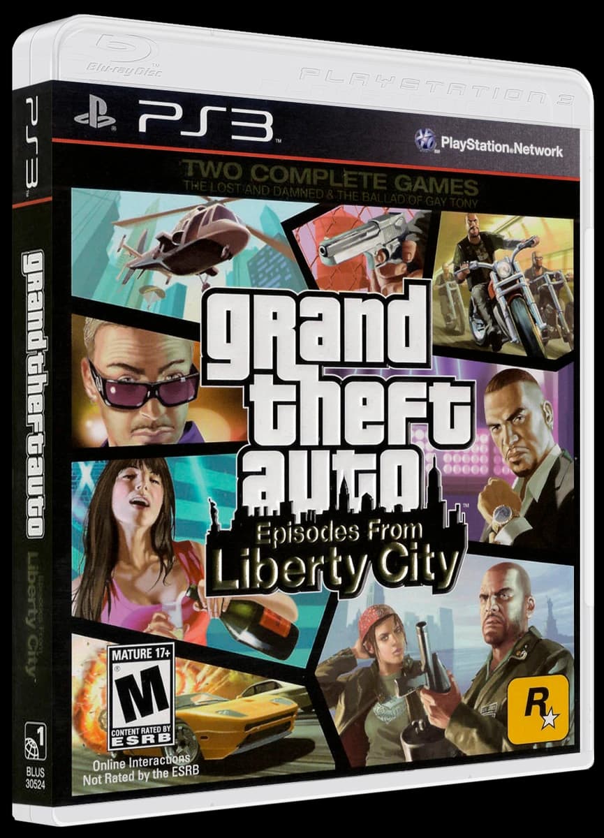 Grand Theft Auto: Episodes from Liberty City box art