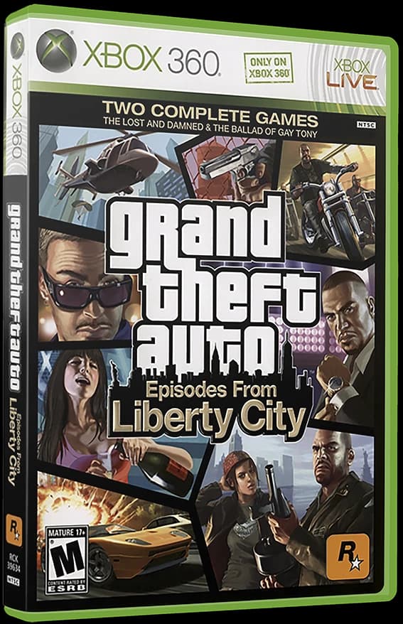 Grand Theft Auto: Episodes from Liberty City box art