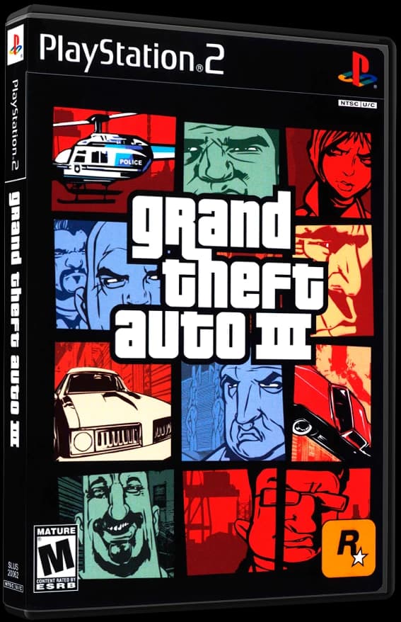 Grand Theft Auto III box art
