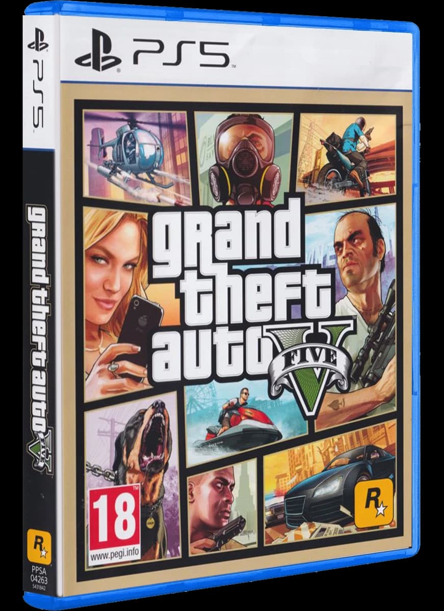 Grand Theft Auto V box art
