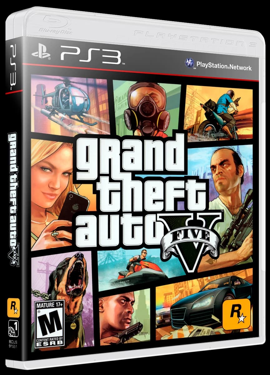Grand Theft Auto V box art