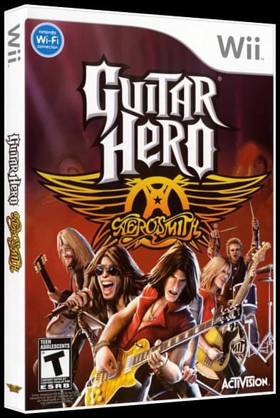 Guitar Hero Aerosmith box art