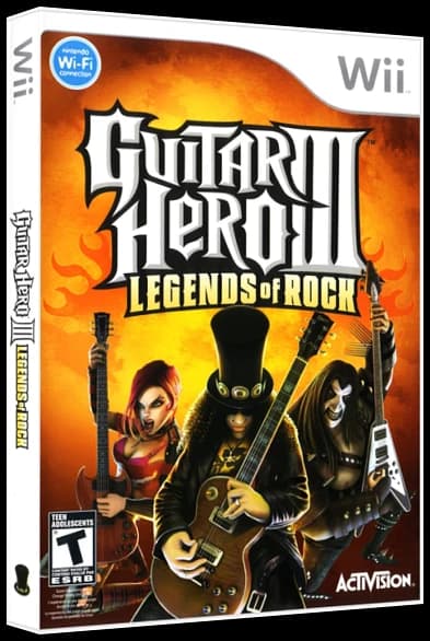Guitar Hero III Legends of Rock box art