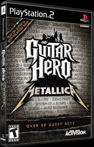 Guitar Hero: Metallica box art