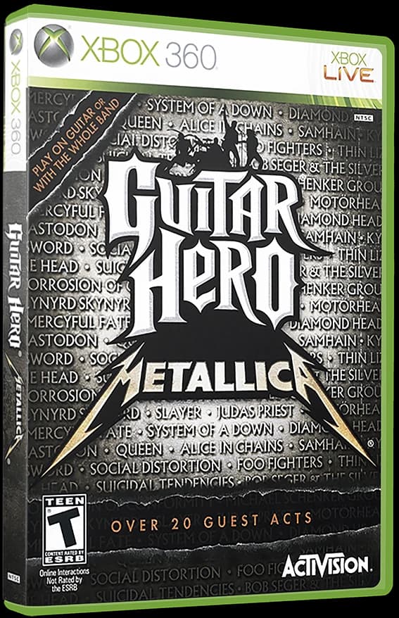 Guitar Hero: Metallica box art