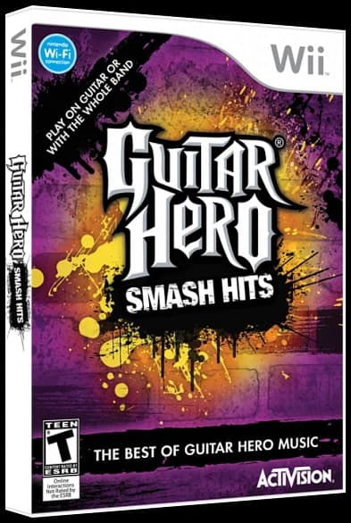 Guitar Hero Smash Hits box art
