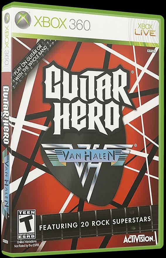 Guitar Hero: Van Halen box art