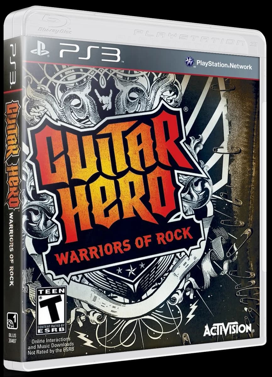Guitar Hero: Warriors of Rock box art