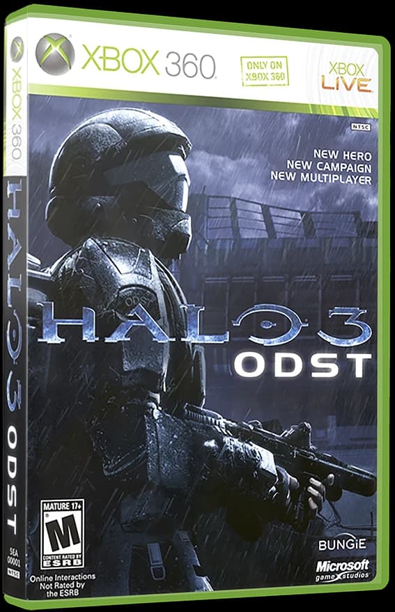 Halo 3: ODST box art