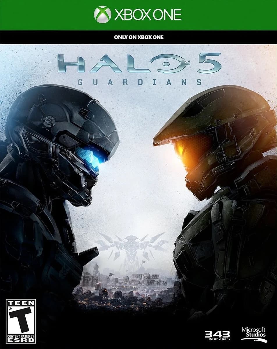 Halo 5 Guardians box art