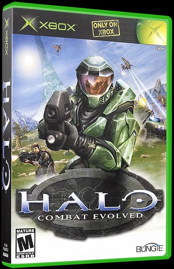 Halo: Combat Evolved 3D box (NA)